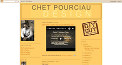 Desktop Screenshot of chetpourciaudesign.blogspot.com