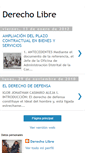 Mobile Screenshot of derecho-libre.blogspot.com