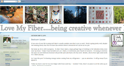 Desktop Screenshot of lovemyfiber.blogspot.com