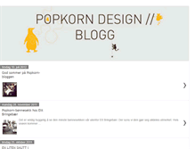 Tablet Screenshot of popkorndesign.blogspot.com