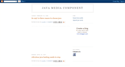 Desktop Screenshot of javajmc.blogspot.com