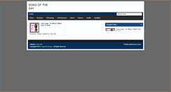 Desktop Screenshot of ccmsongoftheday.blogspot.com