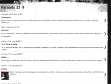 Tablet Screenshot of paralelo32n.blogspot.com