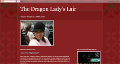Desktop Screenshot of dragonladypoolplayer.blogspot.com