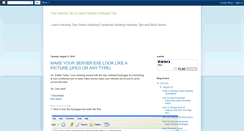 Desktop Screenshot of hackerstechniques.blogspot.com