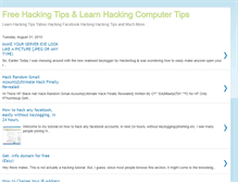 Tablet Screenshot of hackerstechniques.blogspot.com