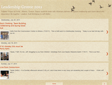 Tablet Screenshot of leadershipgreece2011.blogspot.com