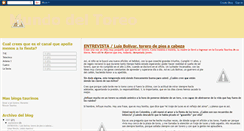 Desktop Screenshot of mundodeltoreo.blogspot.com