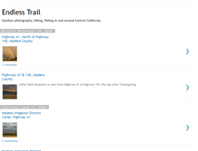 Tablet Screenshot of endlesstrail.blogspot.com