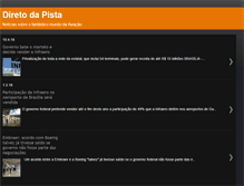 Tablet Screenshot of diretodapista.blogspot.com