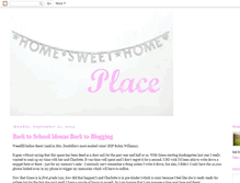 Tablet Screenshot of homesweethomeplace.blogspot.com