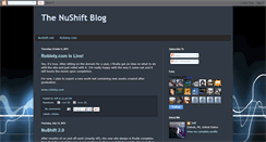 Desktop Screenshot of nushift.blogspot.com