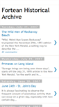 Mobile Screenshot of forteanhistoricalarchive.blogspot.com