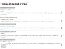 Tablet Screenshot of forteanhistoricalarchive.blogspot.com