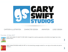 Tablet Screenshot of garyswiftstudios.blogspot.com