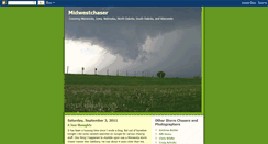 Desktop Screenshot of midwestchaser.blogspot.com