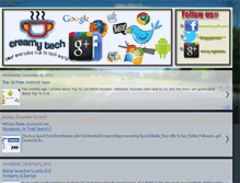 Tablet Screenshot of creamytech.blogspot.com