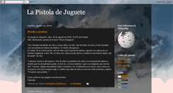 Desktop Screenshot of lapistoladejuguete.blogspot.com
