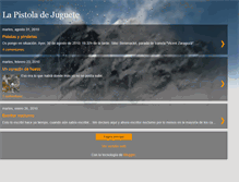 Tablet Screenshot of lapistoladejuguete.blogspot.com