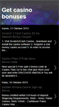 Mobile Screenshot of getcasinobonuses.blogspot.com