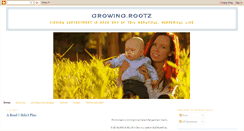 Desktop Screenshot of growingrootz.blogspot.com