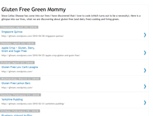 Tablet Screenshot of glutenfreegreenmommy.blogspot.com