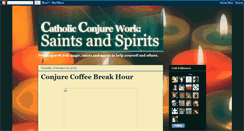 Desktop Screenshot of catholicconjurework.blogspot.com