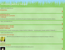 Tablet Screenshot of fotosintespastosyforrajes.blogspot.com