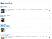 Tablet Screenshot of habemuspicks.blogspot.com