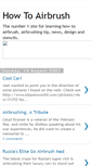 Mobile Screenshot of howtoairbrush.blogspot.com