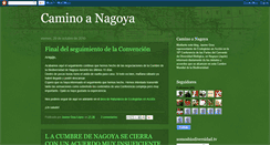 Desktop Screenshot of caminoanagoya.blogspot.com