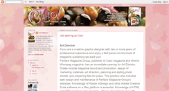 Desktop Screenshot of ciaomagazine.blogspot.com