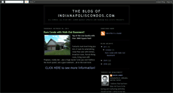 Desktop Screenshot of indianapoliscondos.blogspot.com