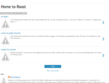 Tablet Screenshot of goinghometoroost.blogspot.com