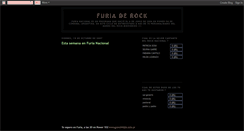 Desktop Screenshot of furiaderock.blogspot.com