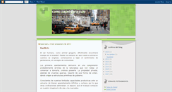 Desktop Screenshot of comopapelparaculo.blogspot.com