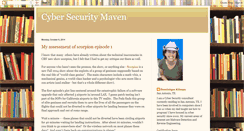 Desktop Screenshot of cybersecuritymaven.blogspot.com