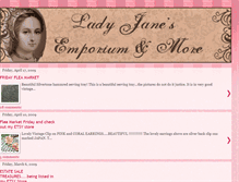 Tablet Screenshot of ladyjanesemporiumandmore.blogspot.com