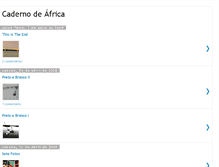 Tablet Screenshot of cadernodeafrica.blogspot.com