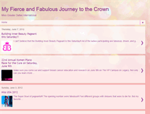 Tablet Screenshot of fierceandfabulouscrown.blogspot.com