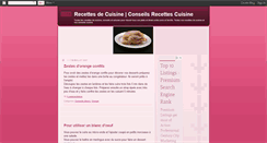 Desktop Screenshot of meilleures-recettes.blogspot.com