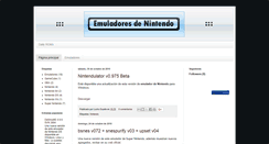 Desktop Screenshot of emuladordenintendo.blogspot.com