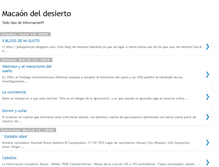 Tablet Screenshot of macaondeldesierto.blogspot.com