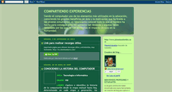 Desktop Screenshot of compartiendoexperiencias1358.blogspot.com