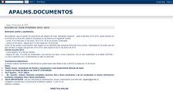 Desktop Screenshot of apalmsdocumentos.blogspot.com