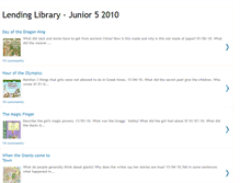 Tablet Screenshot of lendinglibraryj52010.blogspot.com