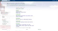 Desktop Screenshot of bestouristplacesindia.blogspot.com