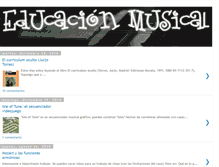 Tablet Screenshot of educacionmusical.blogspot.com