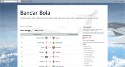 Desktop Screenshot of bandarbola.blogspot.com