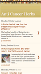 Mobile Screenshot of anti-cancer-herbs.blogspot.com
